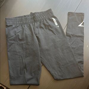 Gymshark Black Jogger Leggings Thick Band XS